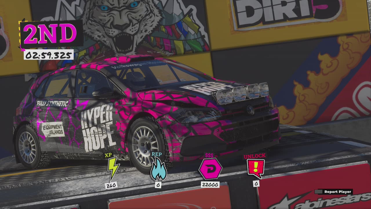 Dirt 5 Online Racing Ice track, Dirt Track, Volkswagen Polo GTI RS JazzyZew Slumpbuster77