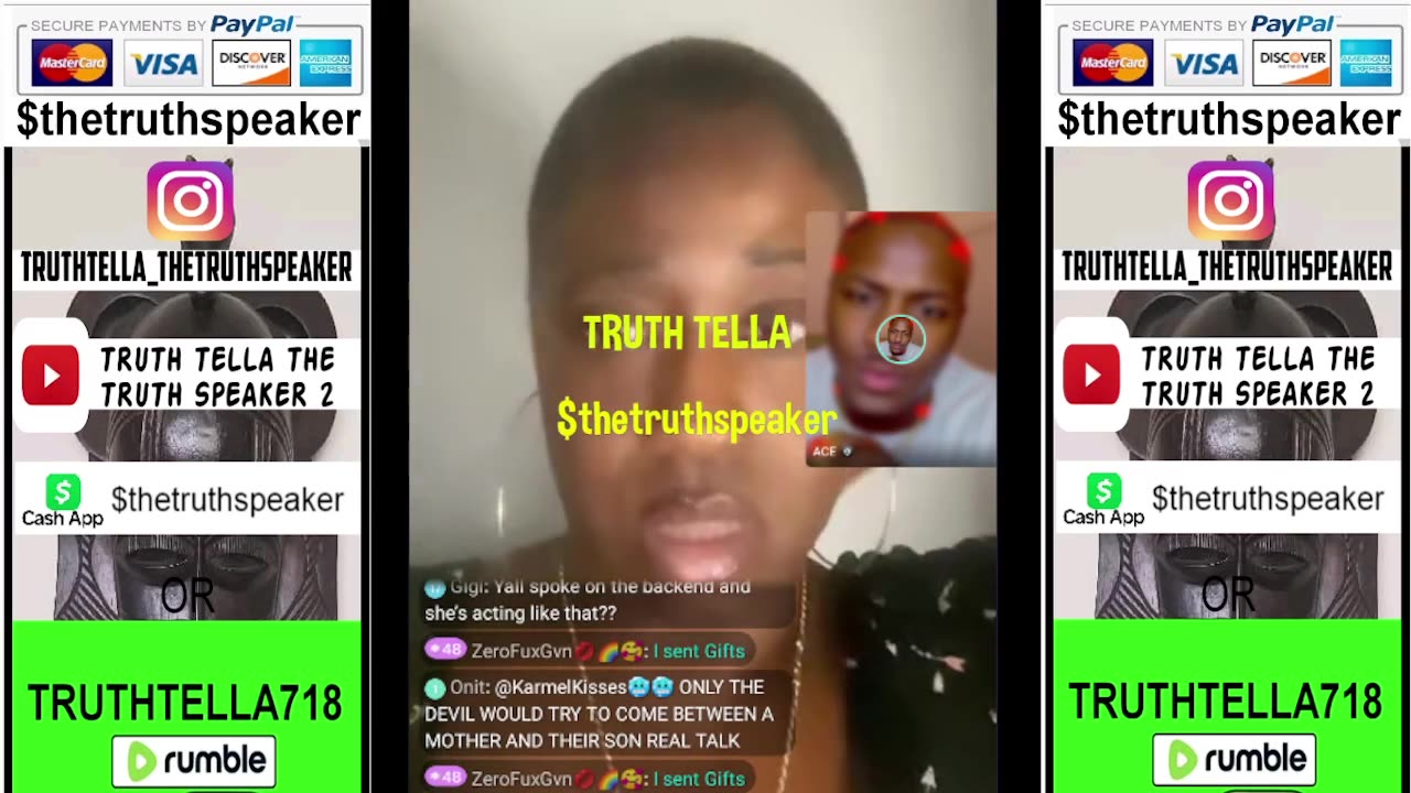 HOLLY & ACESOFAMOUS BANGOUT ON MOMMA ACE LIVE