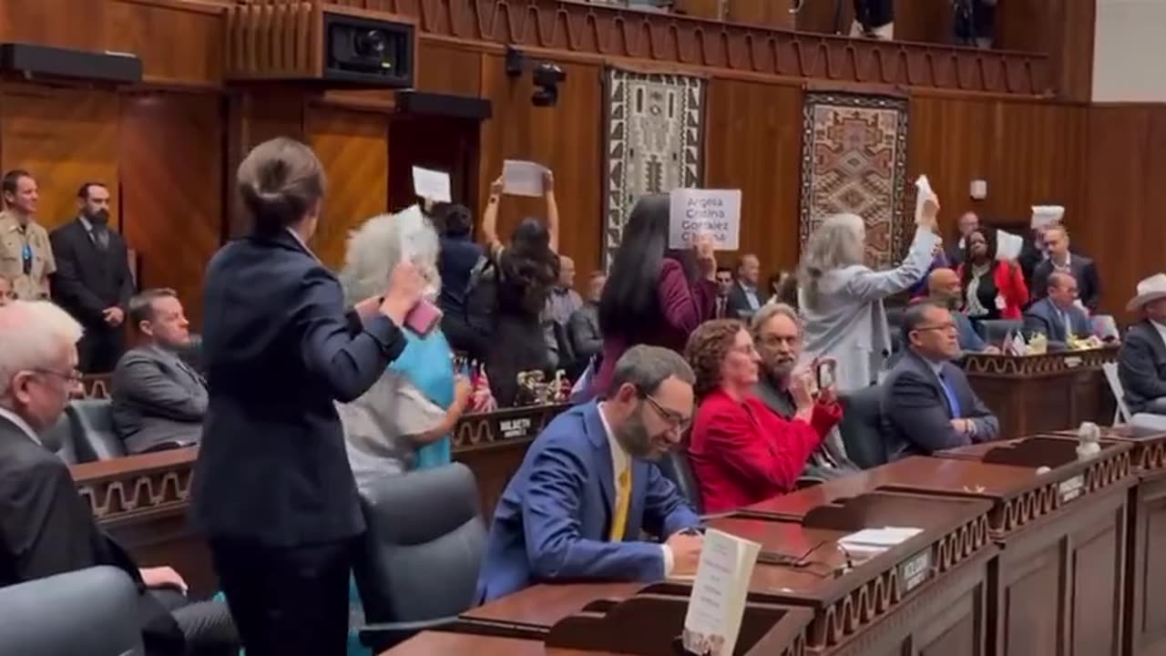 Dirty AZ Dems Walk Out of Tom Homan's Address to AZ Legislature About Border Crisis