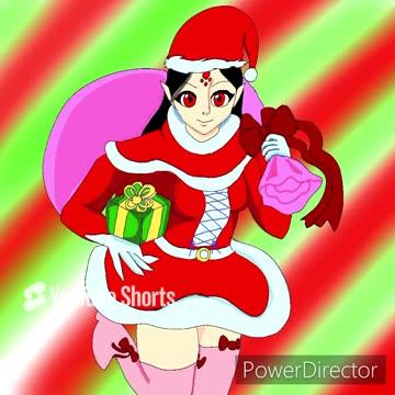 Christmas vampire Speedpaint