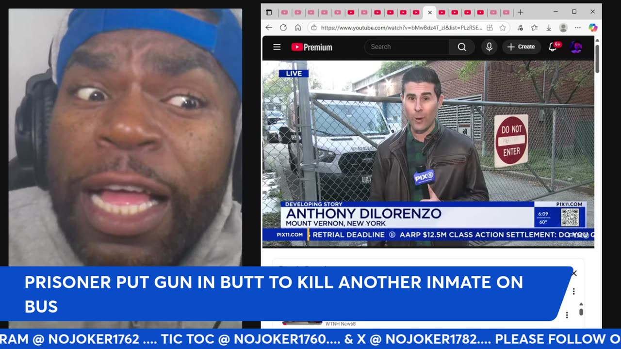 PRISONER put GUN in his ASS ... To KILL another INMATE on a BUS !