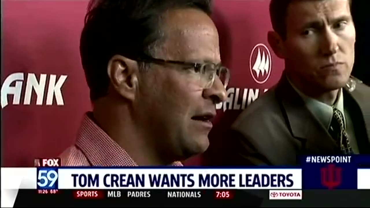 August 27, 2015 - Indiana Basketball Coach Tom Crean Has Stern Message for His Players