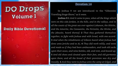 Do Drops Volume 1 Devotion 14