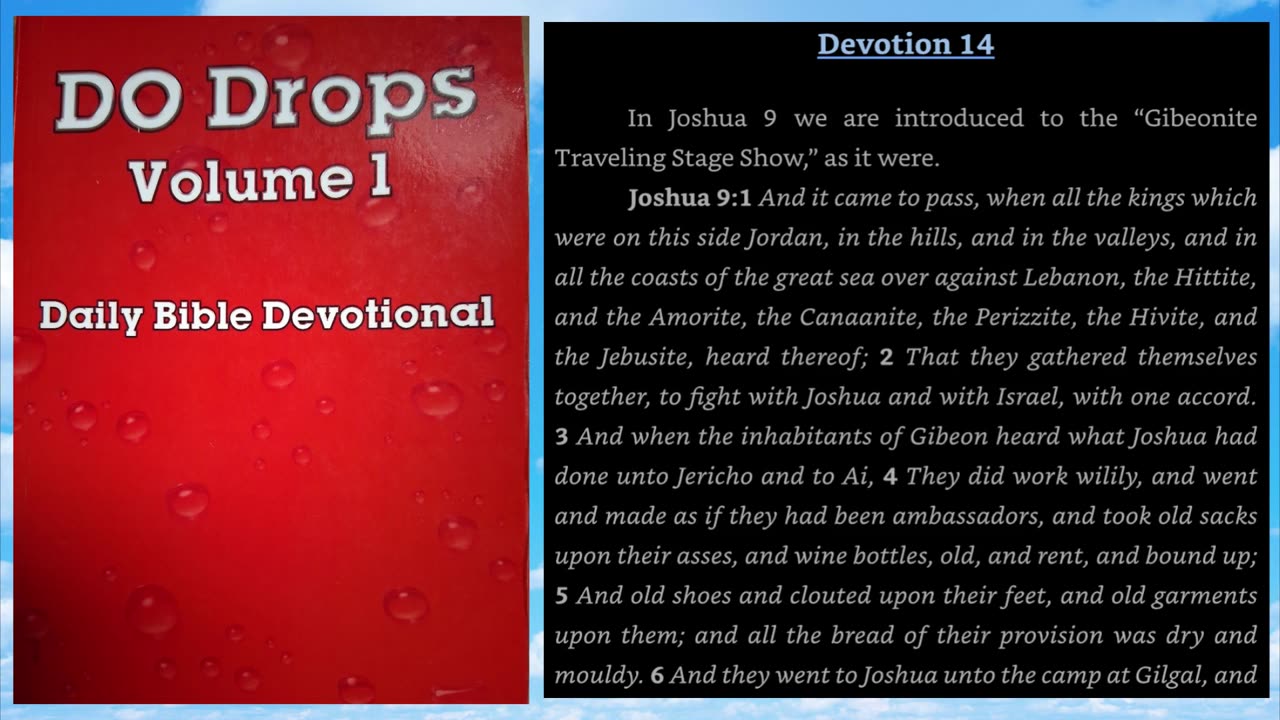 Do Drops Volume 1 Devotion 14