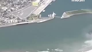 Japan is evacuating coastal areas due to an approaching tsunami