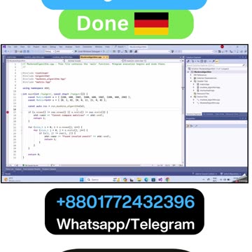 Student Work (Assignment) | IN2003 Assignment 4 - Task Advanced Algorithms and Data Structures | TUM