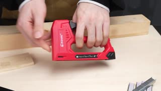 Hand Staple Gun Kit for Woodworking with 1000 Staples and Staple Remover