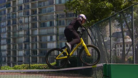 🤯✨ Behind The Scenes: Danny MacAskill on a Tennis Net! | FeedMyCuriosity