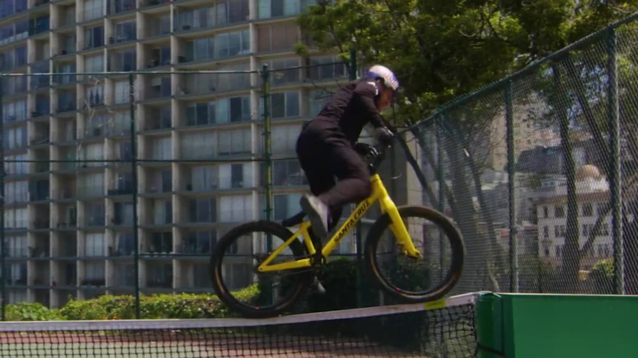🤯✨ Behind The Scenes: Danny MacAskill on a Tennis Net! | FeedMyCuriosity