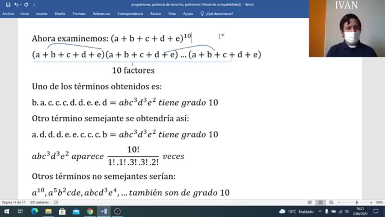 EUREKA CICLO PARALELO | Semana 19 | Álgebra