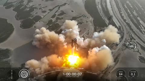 🚀 SpaceX · Liftoff of Starship!