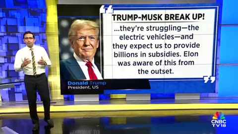 Donald Trump & Elon Musk Go To War | Trump-Musk Feud Escalates | US Tax Bill | N18V | CNBC TV18