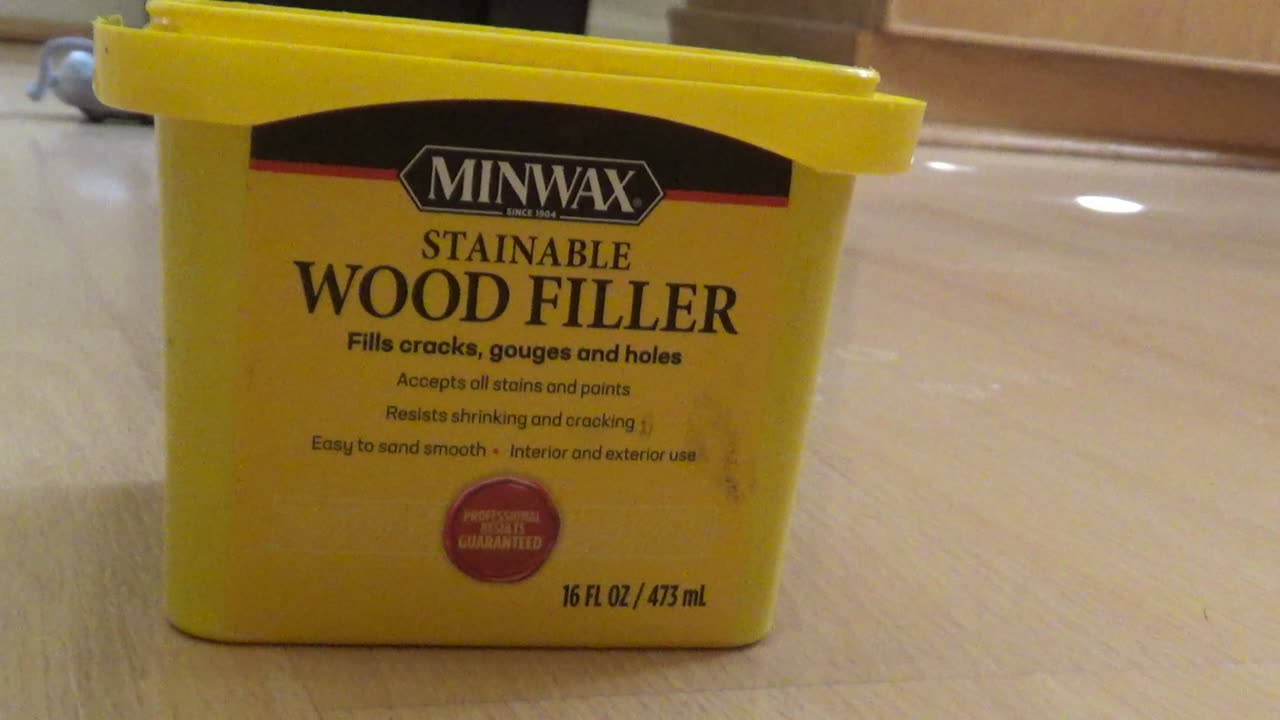Minwax Stainable Wood Filler Turned Solid In Box, Dbn, MI, 8/1/25