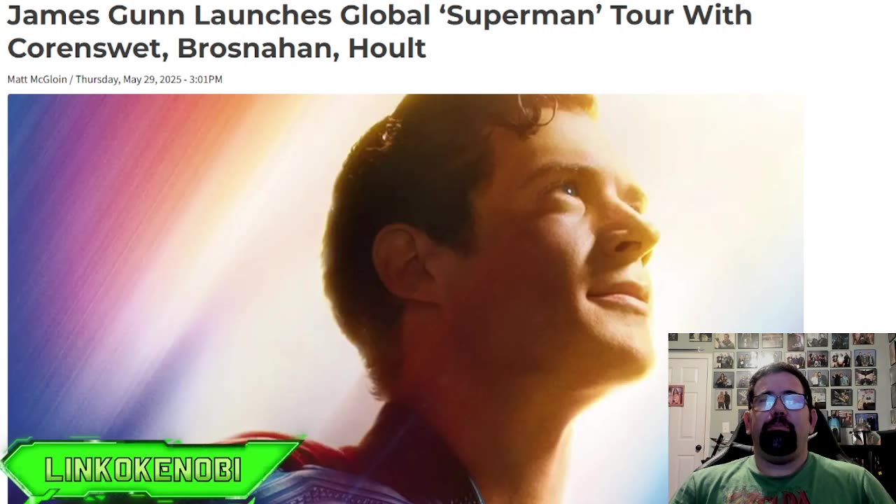James Gunn Launches Global Tour For Superman Movie