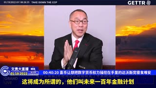 （十二）喜币让想把数字货币权力操控在手里的达沃斯党寝食难安【2022年01月19日文贵大直播精选】