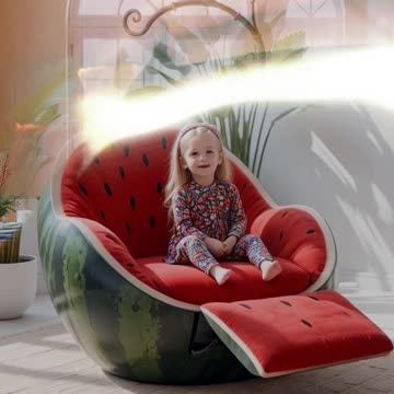 Cutest Watermelon Chair for Kids You'll Ever See!