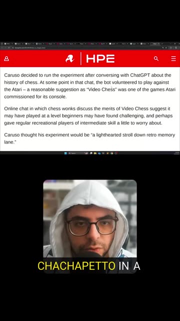This 40 year old console WRECKED ChatGPT in chess!