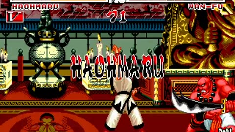SEGA Mega-CD Longplay 115 Samurai Shodown