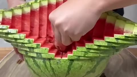 How to Serve Watermelon Beautifully