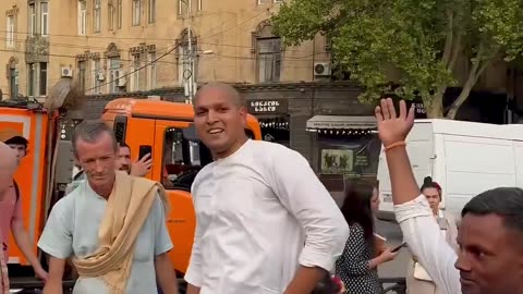Harinam Sankirtan in Tbilisi, Georgia August 2025