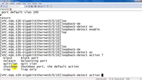 How to fix Huawei switch connection error in a circle
