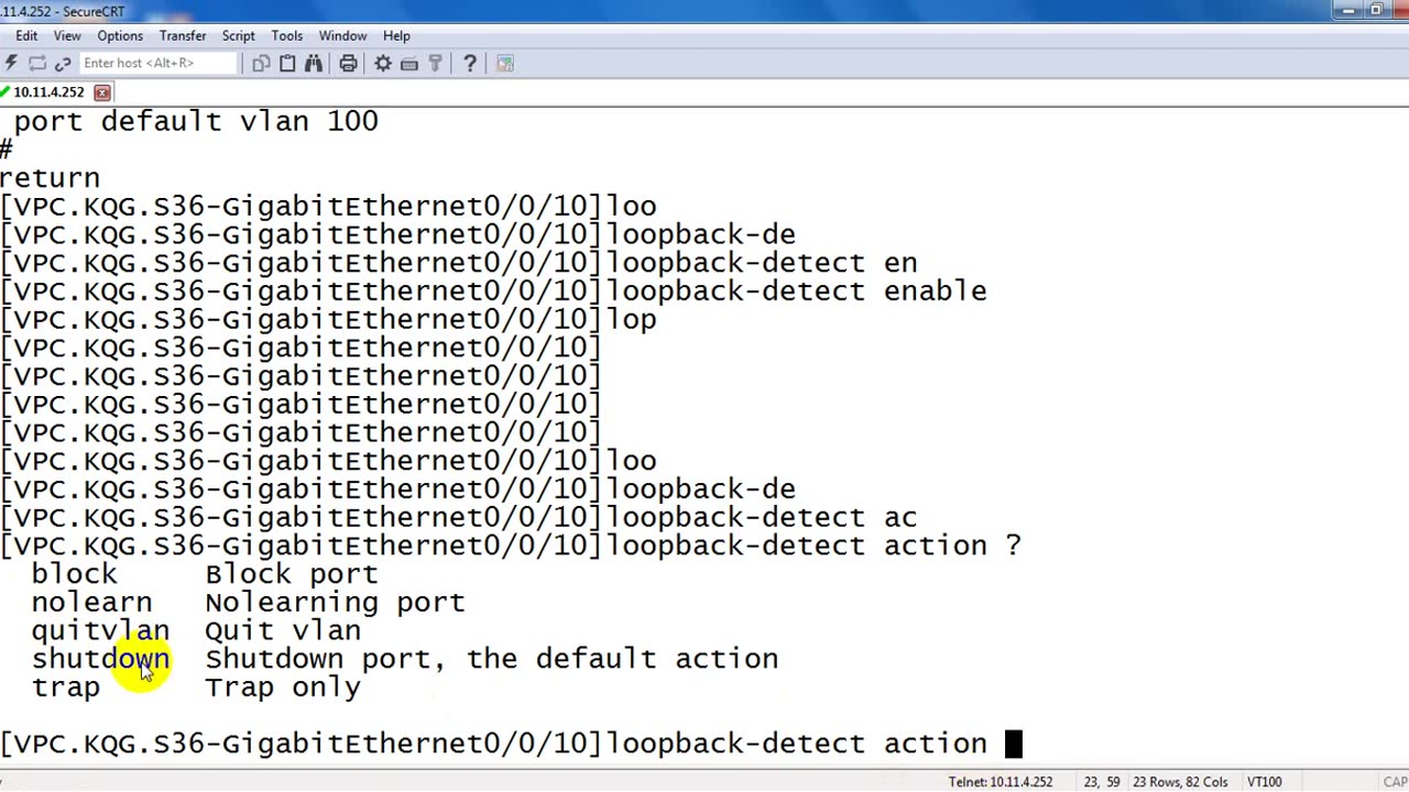 How to fix Huawei switch connection error in a circle