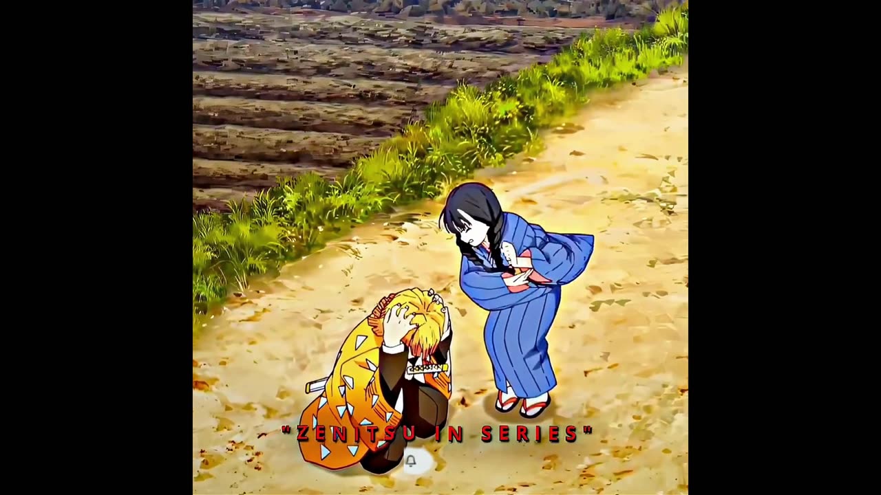 Zenitsu in Infinity Castle