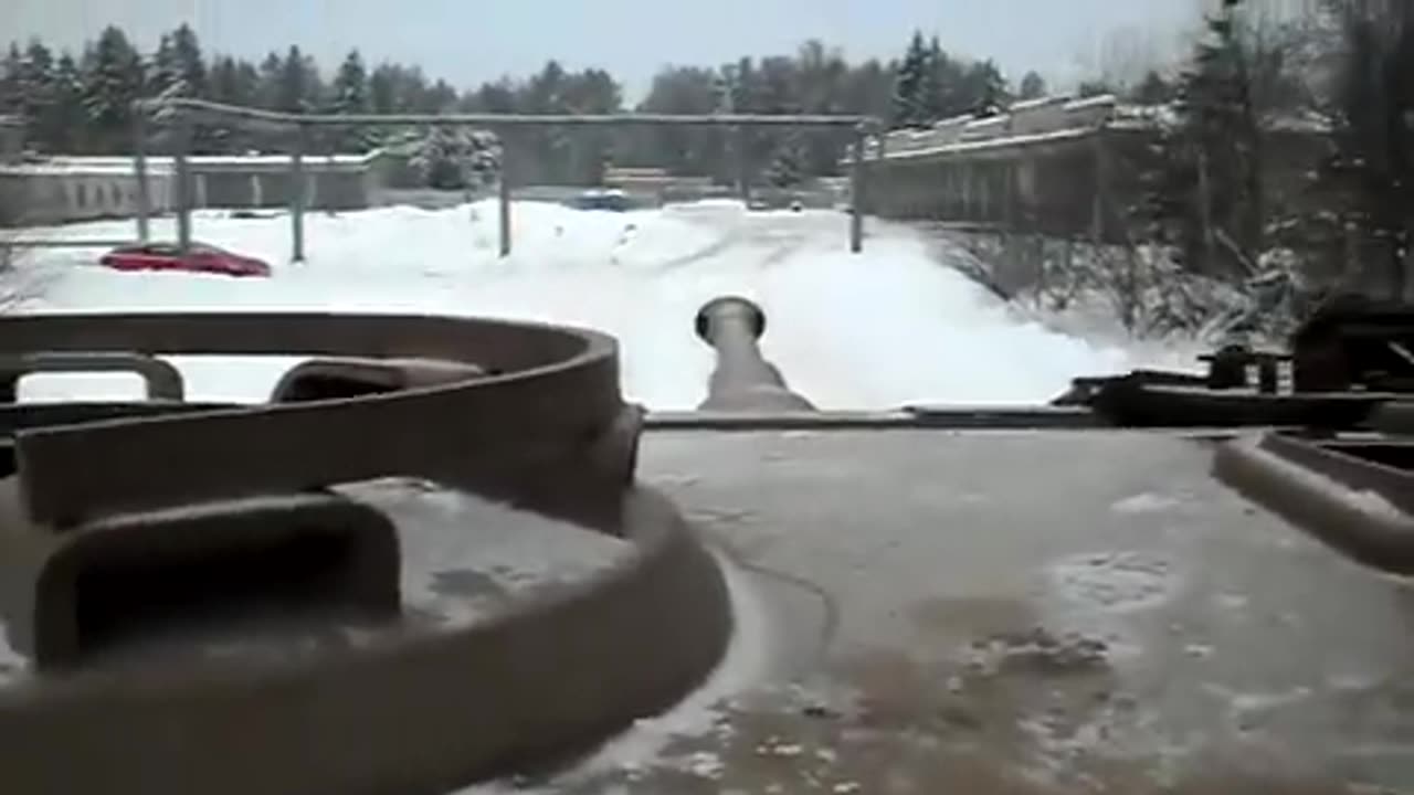 Tiger I test drive. Replica built from original blueprints.