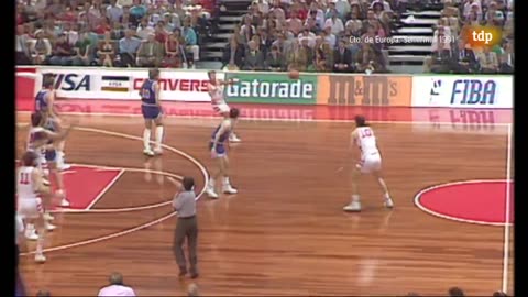 "Italia vs España" SEMIFINAL EUROBASKET'91 (28 de Junio, 1991) en español
