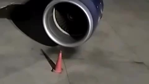 CFM56 Engine Rotation A320 Engine CFM56 Windmilling on Ground #Aviaiton #AeroArduino