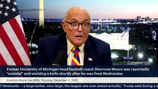 America's Mayor Live (819): President Trump Takes Venezuelan Oil Tanker, Warns Columbia