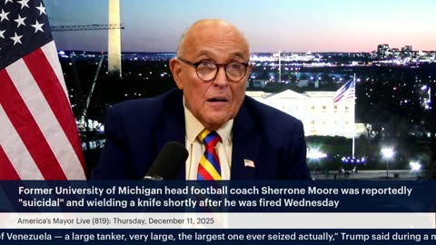 America's Mayor Live (819): President Trump Takes Venezuelan Oil Tanker, Warns Columbia