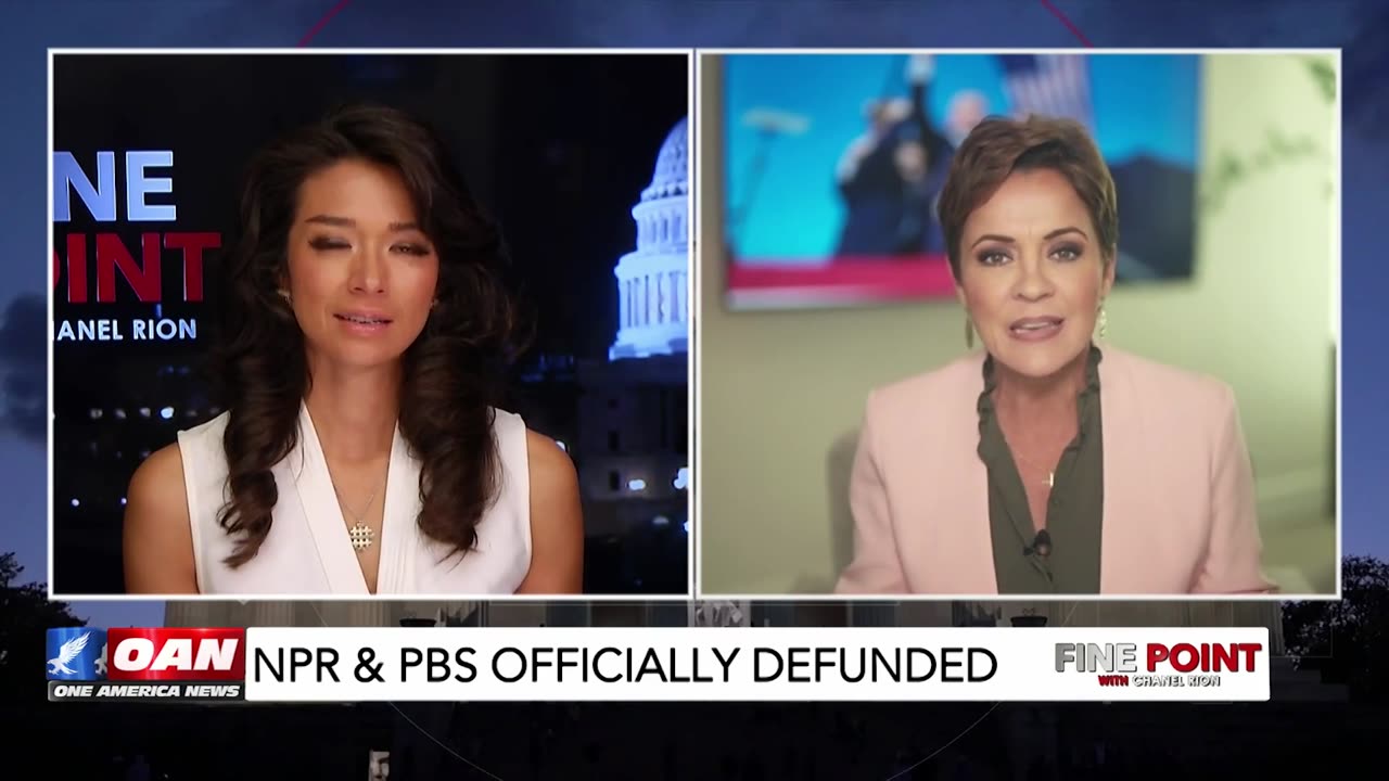 Kari Talks Defunding NPR and PBS and the Former VOA employees's Deranged threats against MTG