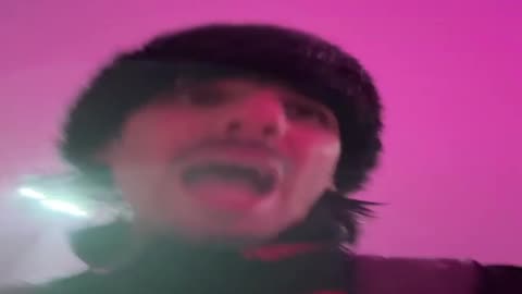 Freak Snow Storm in the UK Turns the Sky Pink