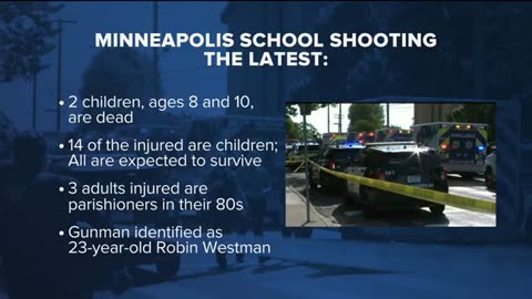 Vigil held in Minneapolis after 2 children and killed shot during Catholic school Mass