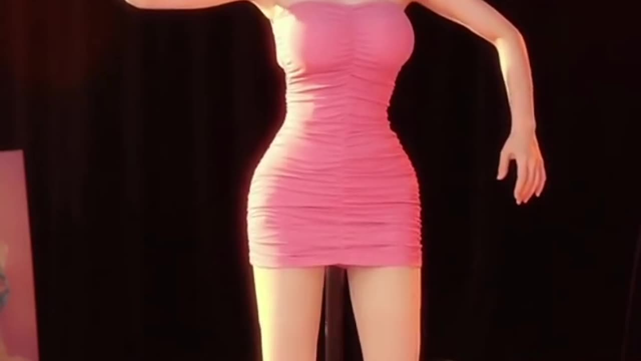 Incredible Robot Dance Performance by a Stunning Girl