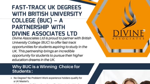 Your UK Degree, Your Way – With Divine Associates Ltd