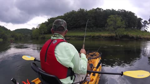 New River Smallmouth Kayak Fishing