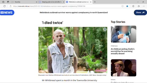 ABC story about gravely ill Mathew used to cast spell (that doesn't work) against yours truthily
