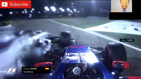 Formula1 2017 Onboard Crash Compilation *PURE SOUND* (REACTION)