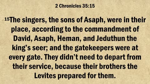 2 Chronicles 35
