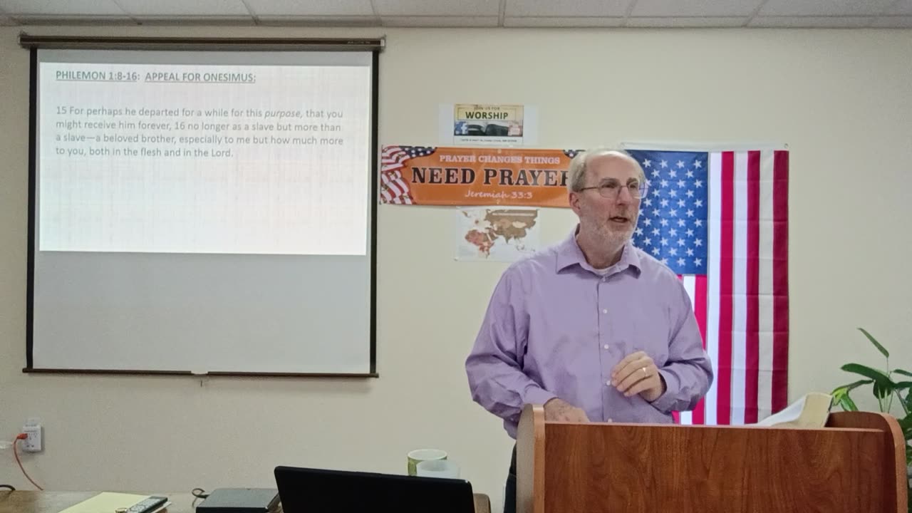 Philemon 1:1-25 (To Set Us Free)