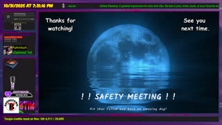 Destiny 2: 10/31/25 - Happy Halloween! Safety Meeting! | D2-18,728 hrs