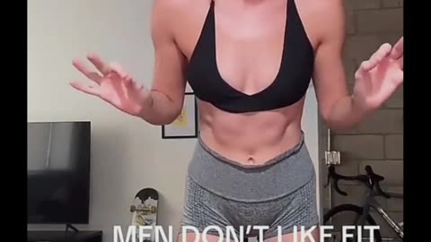 She is too fit to date?