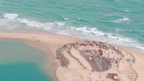 Dhanushkodi From the Sky | Stunning 4K Drone Visuals!