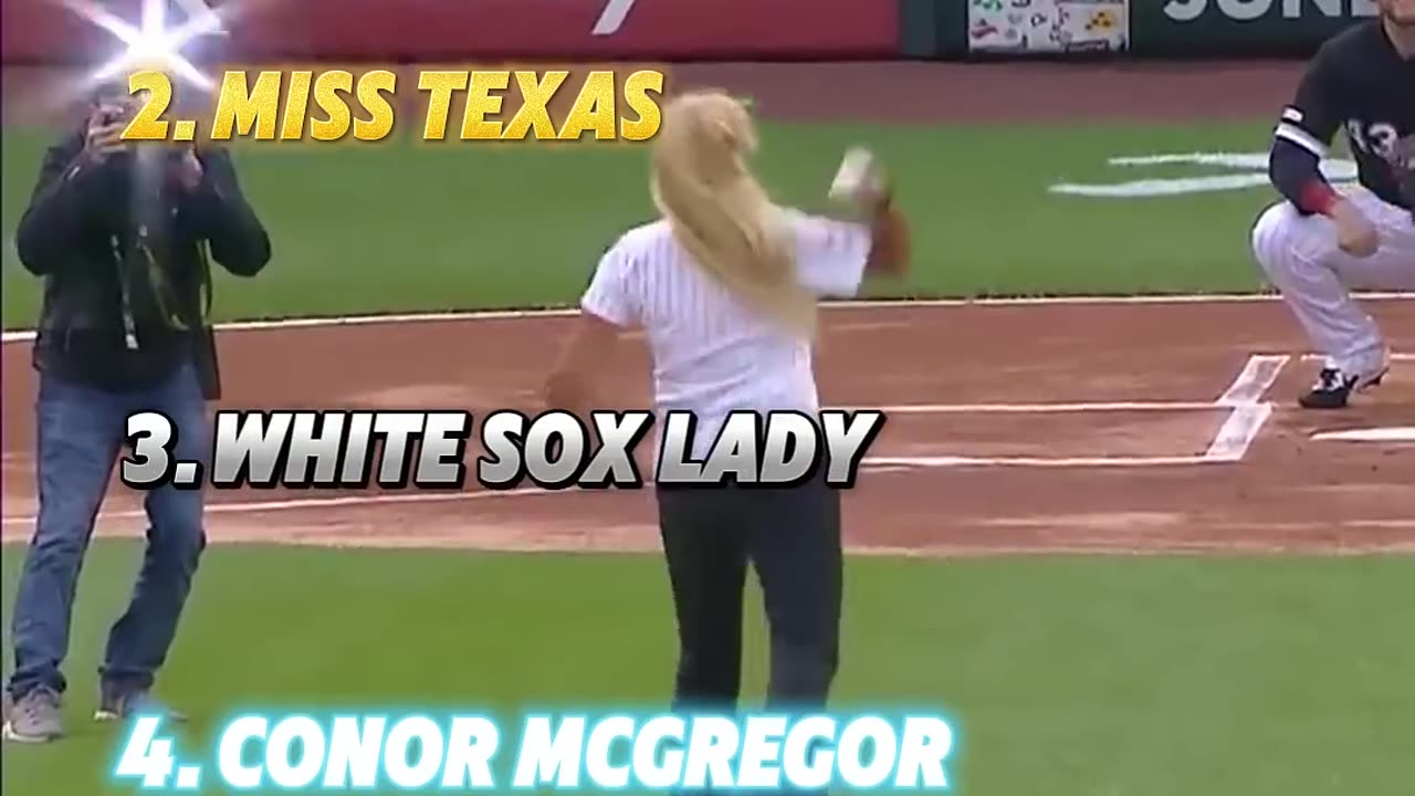 Ranking the Worst MLB First Pitches