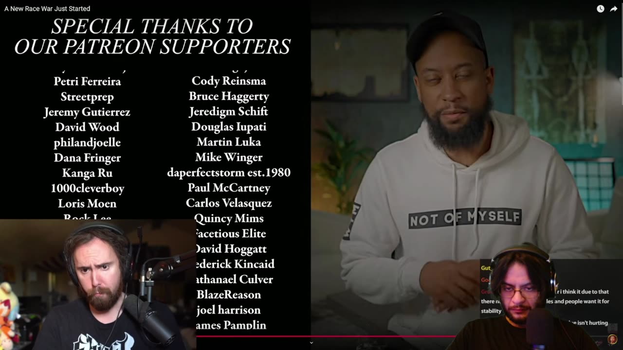 REACTING to ASMONGOLD RACE WARS?!?!