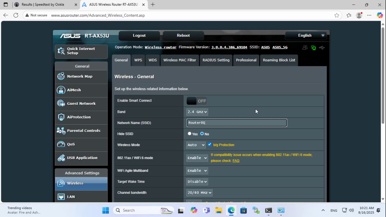 Connect all routers in the same network
