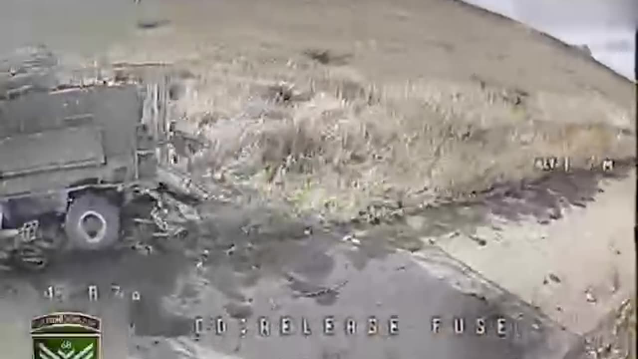 Russian Assault Group Picked Apart After Their APC Hit a Mine
