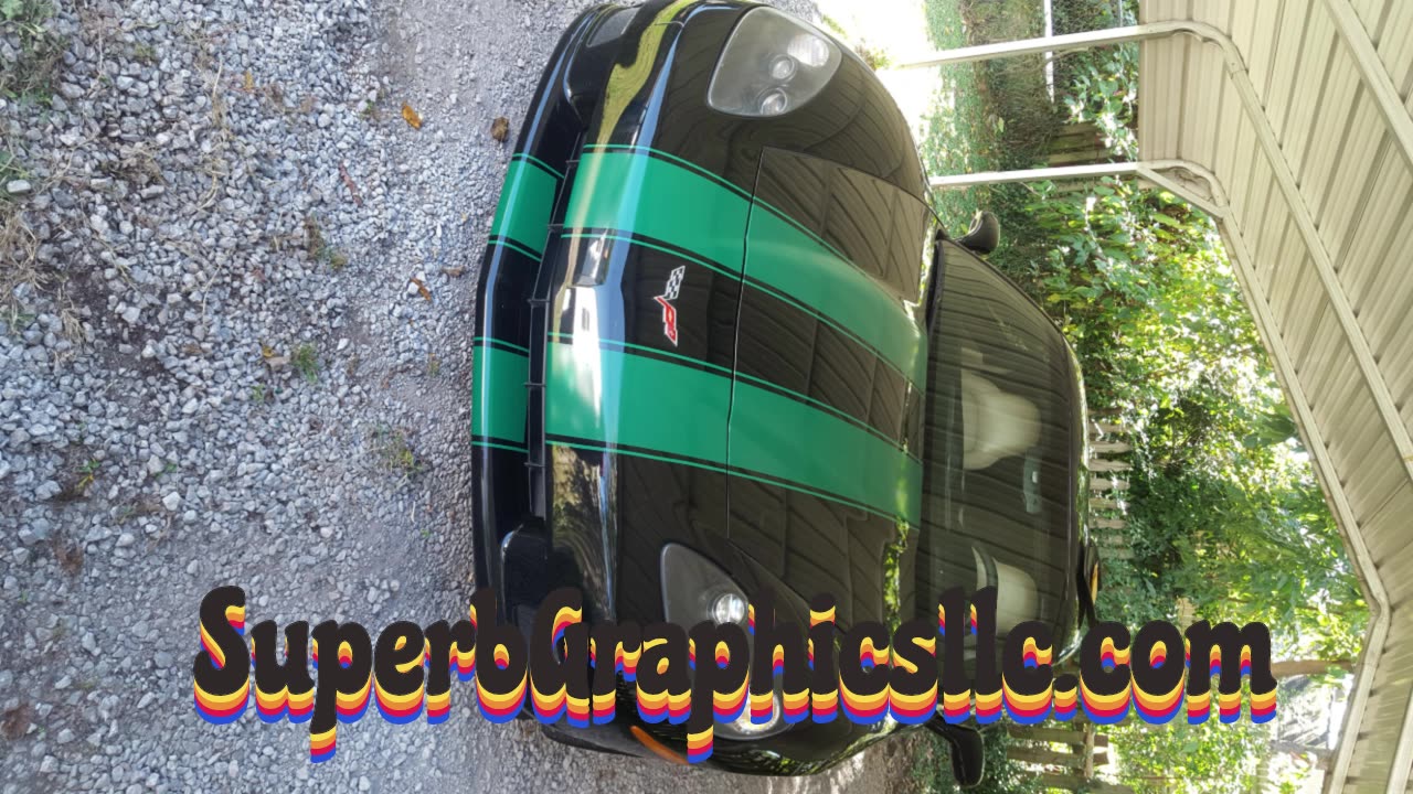 Check us out for all your Corvette Stripe Decal Sticker Need
